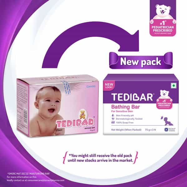 Tedibar Bathing Bar 75Gm