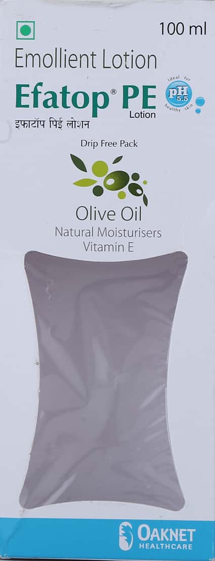 Efatop Pe Olive Oil Natural Moisturisers With Bitamin E Lotion 100 Ml