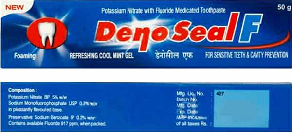 Denoseal F Tube Of 50Gm Toothpaste