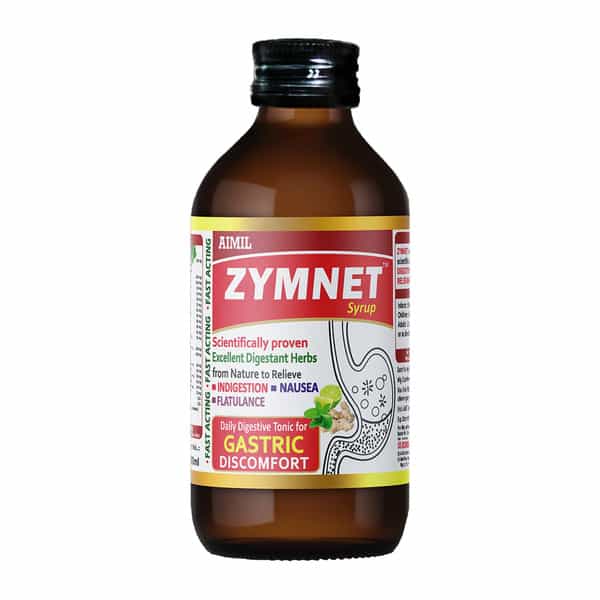 Aimil Zymnet Syrup 100 Ml | Daily Gastric Tonic For Gastric Discomfort