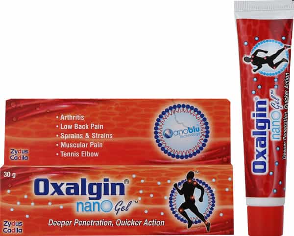 Oxalgin Nano Gel 30Gm