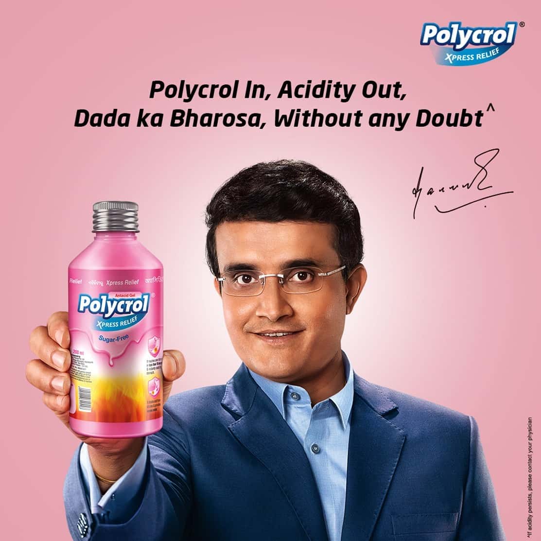 Buy POLYCROL XPRESS RELIEF ANTACID GEL SUGAR FREE 450ML Online & Get