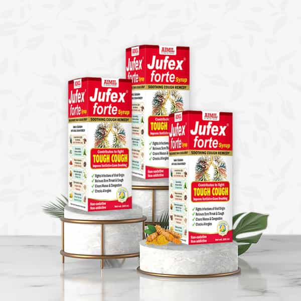 Aimil Jufex Forte Syrup 100Ml | Respiratory Wellness