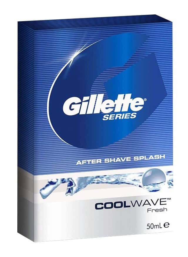 Buy Gillette Series Cool Wave After Shave Splash Bottle Of 50 Ml Online