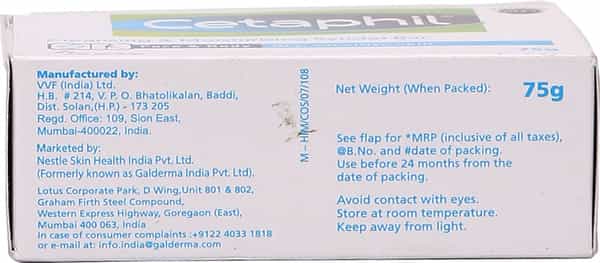 Cetaphil Cleansing & Moisturising Syndet Bar | Face & Body | 75 Gm