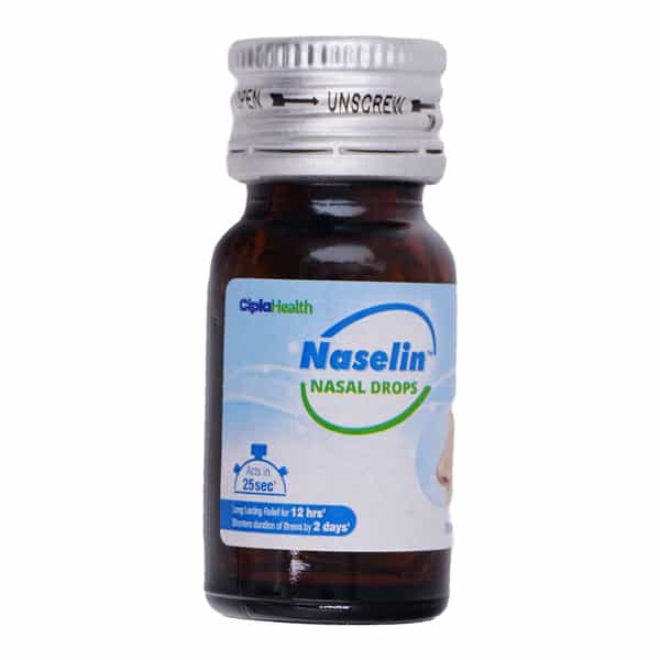 Naselin Nasal Solution Bottle Of 10 Ml