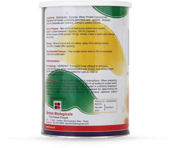 Hepa Pro | Mixed Fruit | Oral Powder | Tin 200 Gm