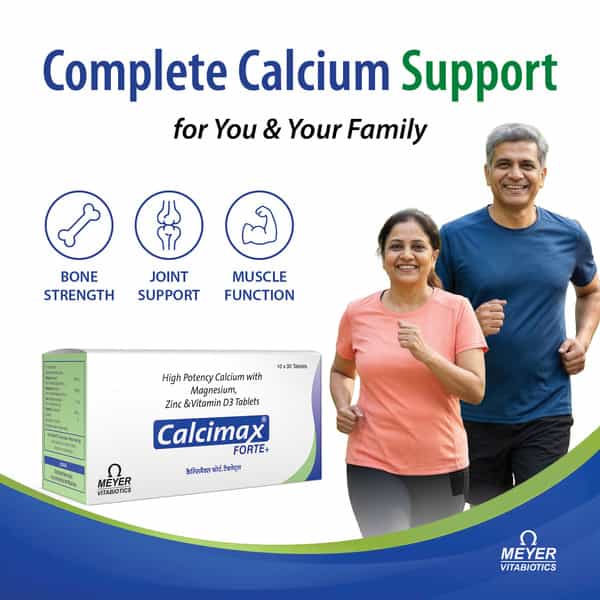 Calcimax Forte Plus | Strip | 30 Tablets