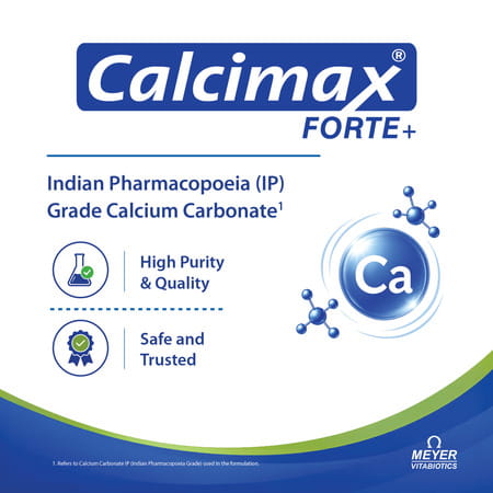 Calcimax Forte Plus | Strip | 30 Tablets