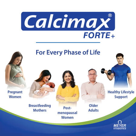 Calcimax Forte Plus | Strip | 30 Tablets