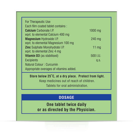 Calcimax Forte Plus | Strip | 30 Tablets