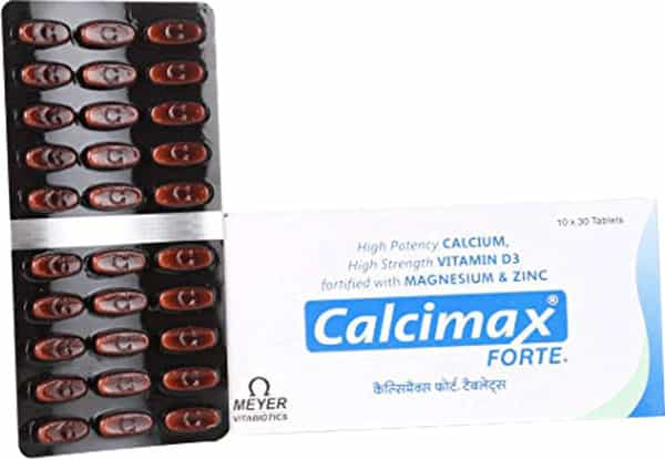 Calcimax Forte Plus Strip Of 30 Tablets