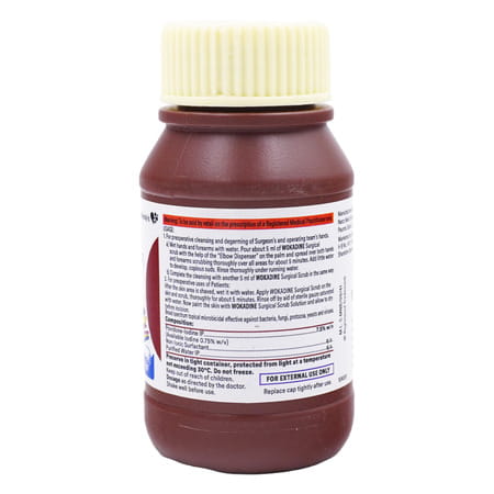 Wokadine Surgical Scrub 7.5 % Cleansing Solution 50 Ml