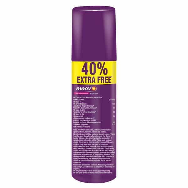 Moov Instant Pain Relief Spray - 35G | Suitable For Back Pain Joint Pain Knee Pain Muscle Pain