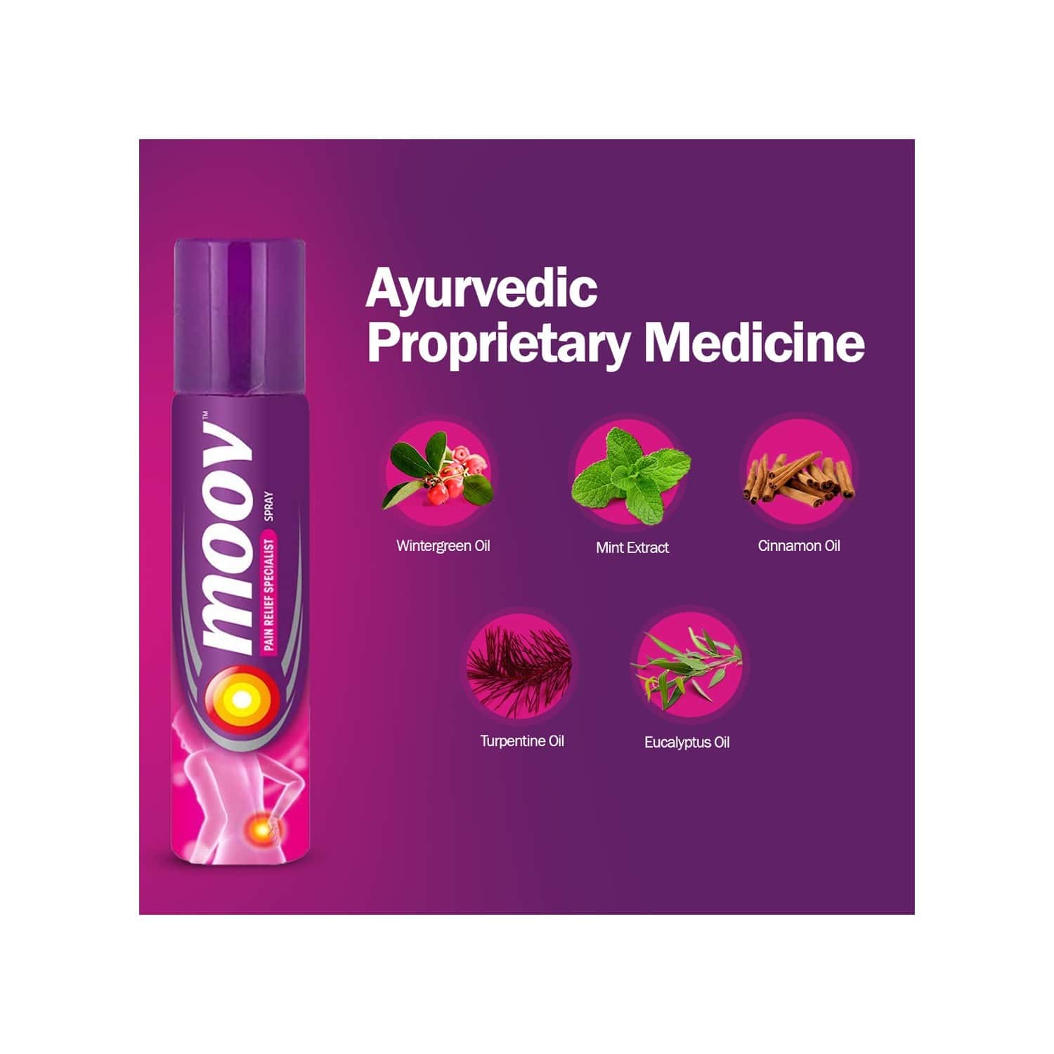 Buy Moov Pain Relief Spray Bottle Of 35 G Online & Get Upto 60 OFF at