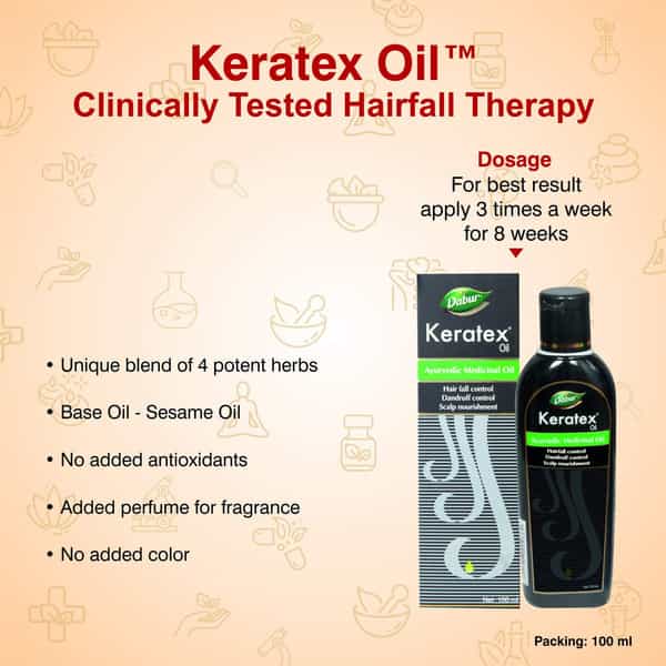 Keratex Herbal Hair Oil 50Ml