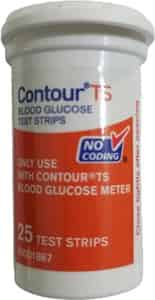 Contour Ts Gluco Strips 25`S