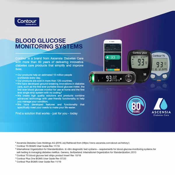 Contour Ts Blood Glucose | Test Strip | 50 No's