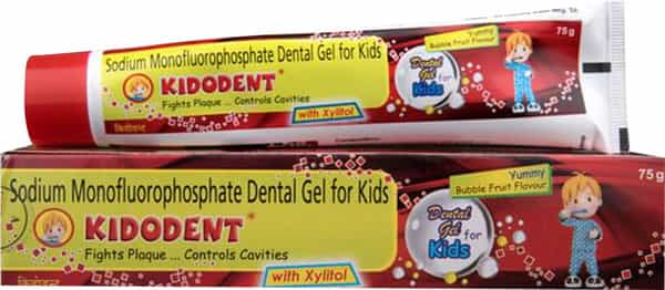 Kidodent 0.38% Paste 75Gm