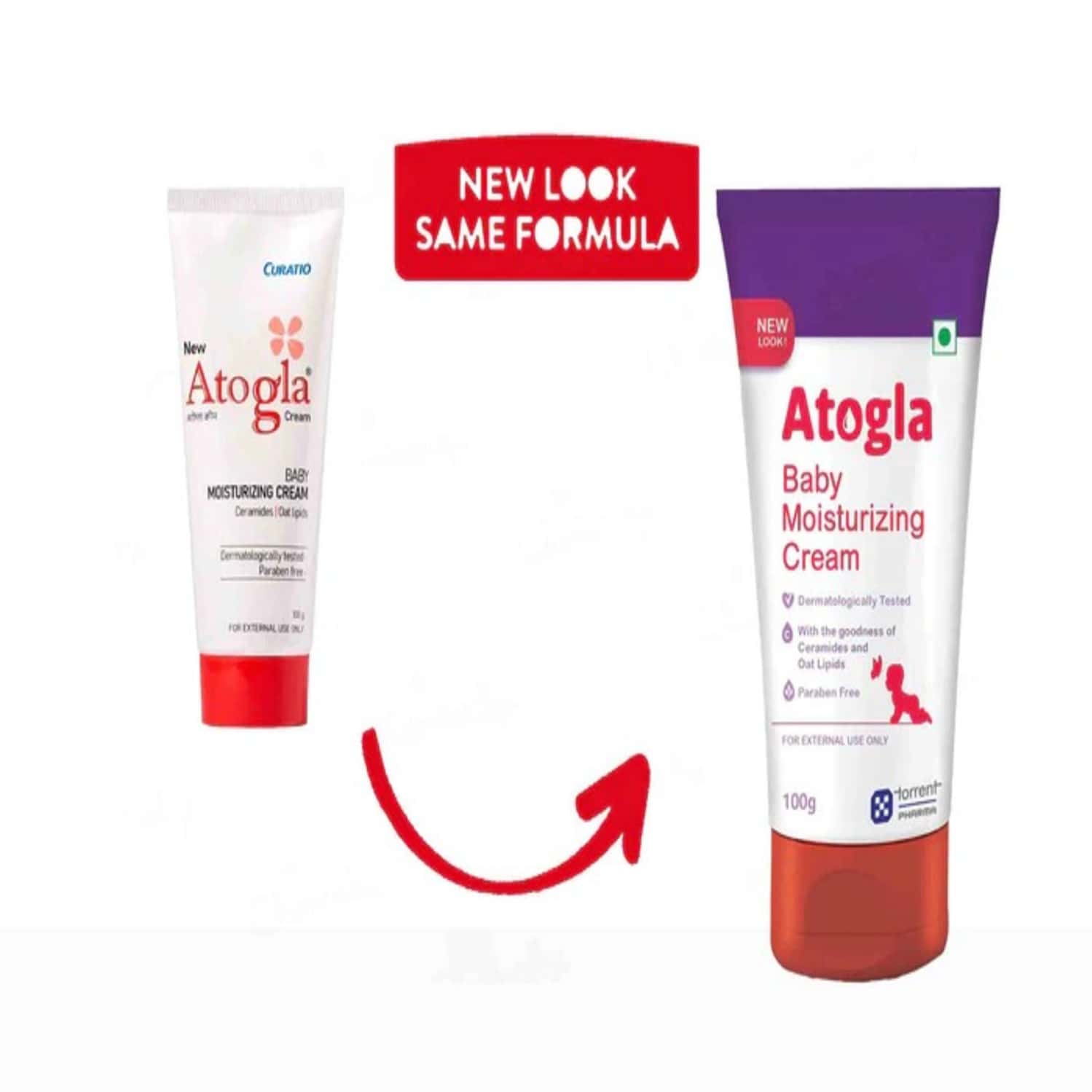 Atogla Baby Moisturizing Cream Tube Of 100 Gm