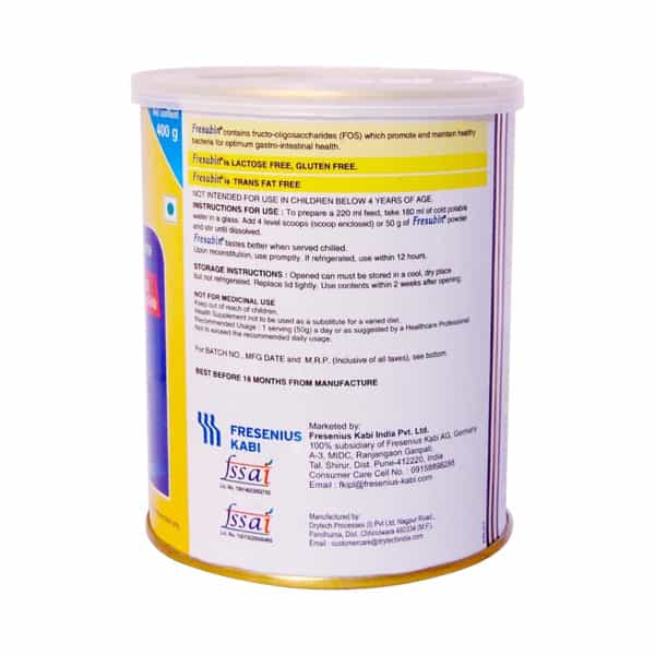 Fresubin | Nutrition Supplement | Vanilla | Tin 400 Gm Powderf