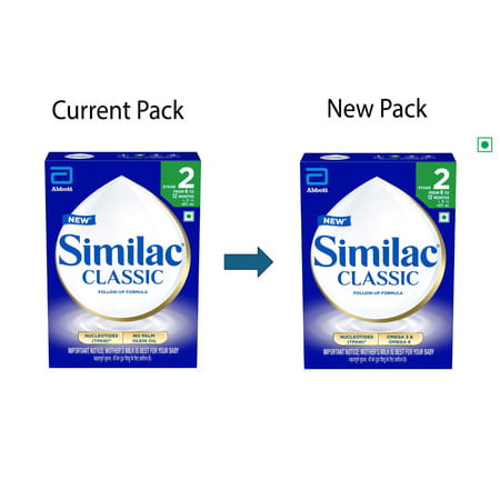 Similac Classic Stage 2 Follow-Up Formula (From 6 - 12 Months) Refill Of 400 Gm