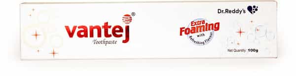 Vantej Extra Foaming With Refreshing Flavour Toothpaste 100Gm