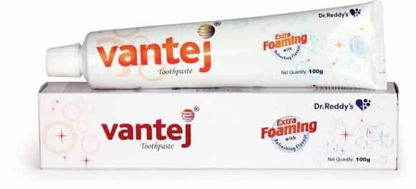 Vantej Extra Foaming With Refreshing Flavour Toothpaste 100Gm
