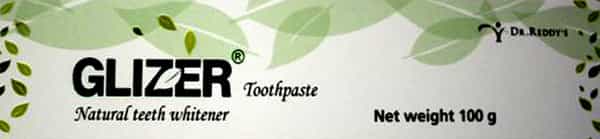 Glizer | Natural Teeth Whitener Tooth Paste | 100 Gm