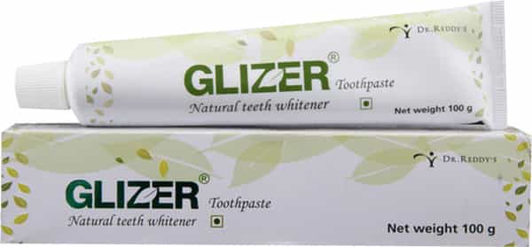 Glizer | Natural Teeth Whitener Tooth Paste | 100 Gm