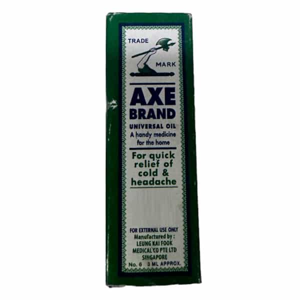 Axe Brand For Quick Relief Of Cold & Headache Oil 3Ml