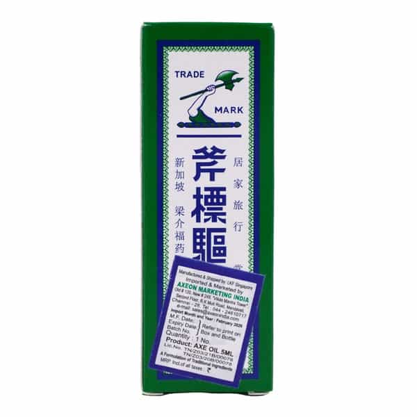 Axe Brand For Quick Relief Of Cold & Headache Oil 5Ml
