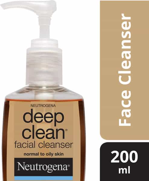Neutrogena Deep Clean Facial Cleanser Bottle Of 200Ml