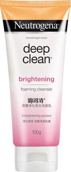 Neutrogena Deep Clean Brightening Foaming Cleanser - 100G