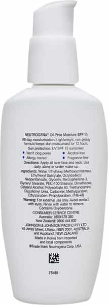 Neutrogena Oil Free Moit 115Ml