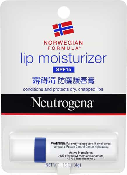 Neutrogena Norwegian Formula Lip Moisturizer Spf 15 - 4G