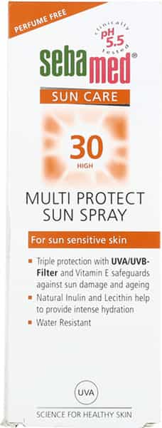 Sebamed  Sunscreen Spray Spf 30 Bottle Of 150 Ml