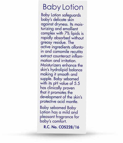 Sebamed Baby Body Lotion Ph 5.5 For Delicate Skin 100 Ml