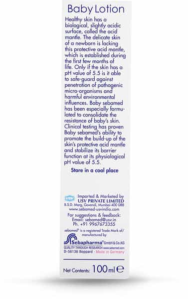 Sebamed Baby Body Lotion Ph 5.5 For Delicate Skin 100 Ml