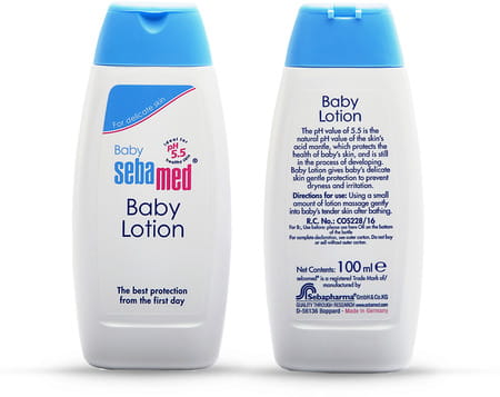 Sebamed Baby Body Lotion | Ph 5.5 | Long Lasting Moisturiser | Quickly Absorbed | 100 Ml