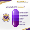 Multivite Woman Daily Health Supplement Softgels With Essential Vitamins & Minerals 15 Tabgels