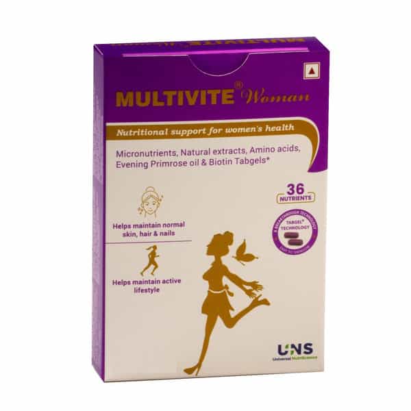 Multivite Woman Daily Health Supplement Softgels With Essential Vitamins & Minerals 15 Tabgels