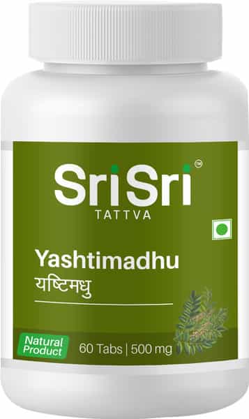 Sri Sri Tattva Yashtimadhu - For Treating Ulcers | 60 Tabs | 500Mg