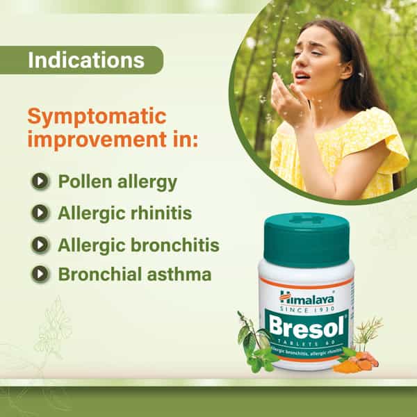 Himalaya Bresol Tablets - 60'S