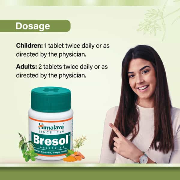 Himalaya Bresol Tablets - 60'S