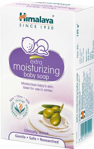 Himalaya Extra Moisturing Baby Soap Box Of 125 G