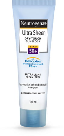 Neutrogena Ultra Sheer Dry Touch Sunblock Spf 50+ 30ml