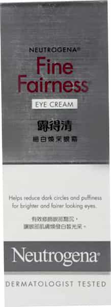 Neutrogena Fine Fairnes Eye Cream 15Gm