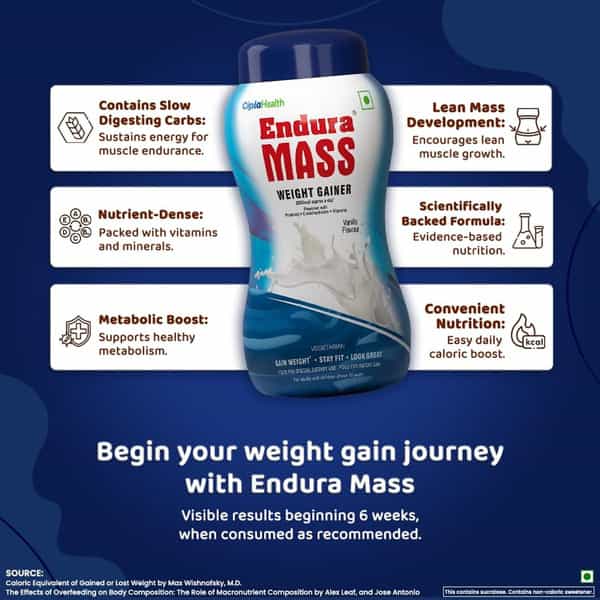Endura Mass Vanilla Fl - 500G