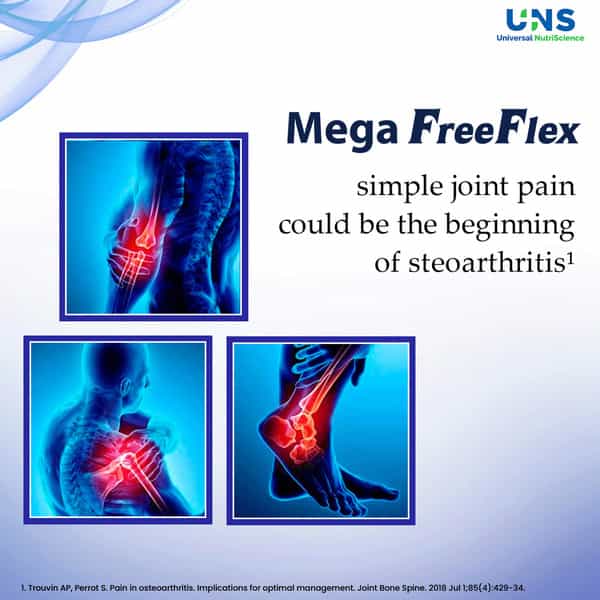 Mega Freeflex Joint Health Tablets Strip Of 10